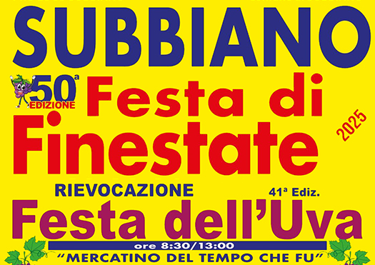 festa di finestate - festa dell'uva - subbiano